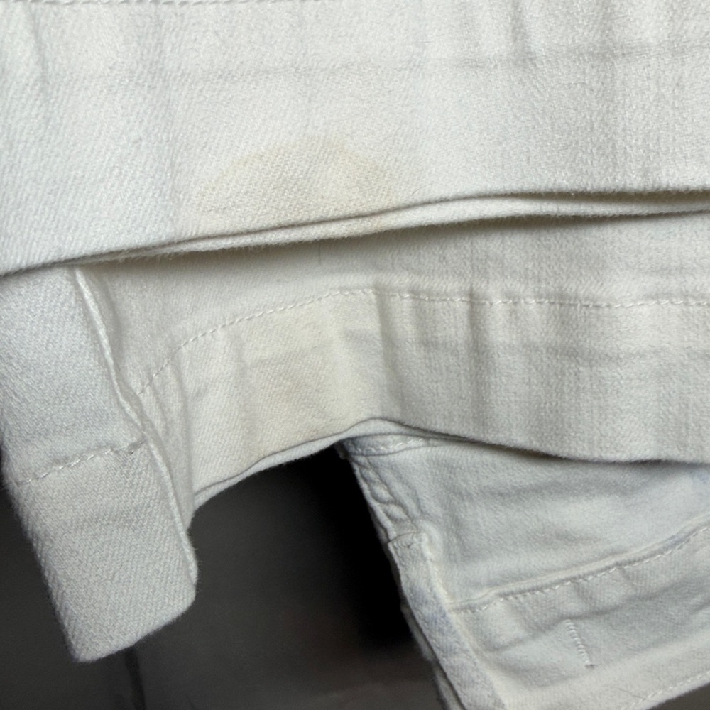 NWT Judy Blue High Waist Double Button‎ White Wide Leg Denim Jeans 14W - Picture 10 of 10